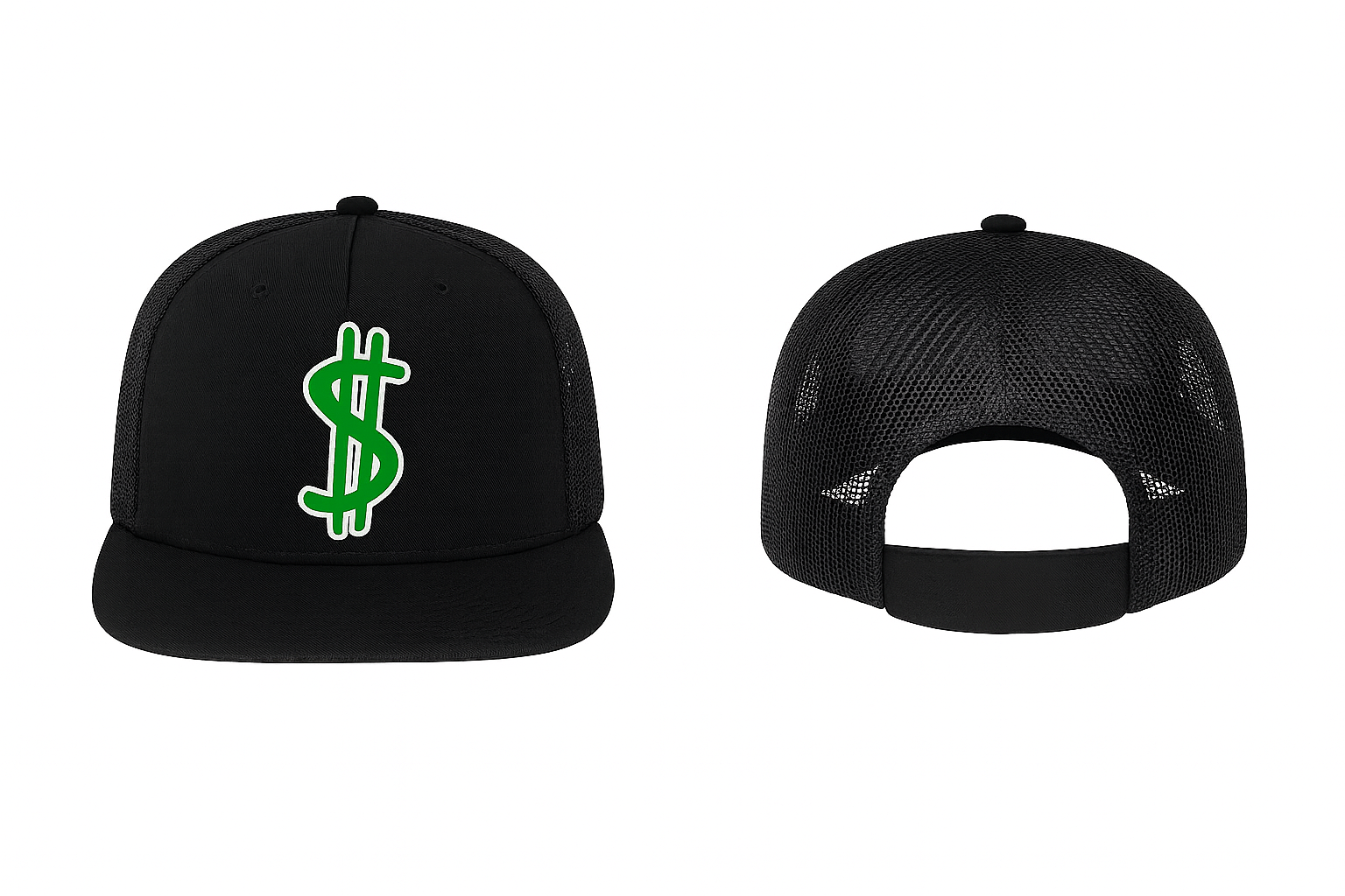 I NEED $ Trucker Hat  – BLACK - Official YGTUT Merch Limited Edition